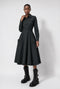 Amara polon shirt dress | Anthracite