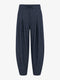 Elodie viscose blend barel pants | Blue Denim