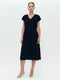 Fennela dress technical jersey | Blue