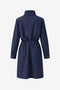 Alba poplin midi dress | Dark Blue