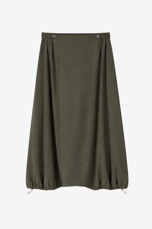 Albina skirt technical jersey | Green