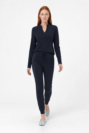Andrea top LS technical jersey | Blue