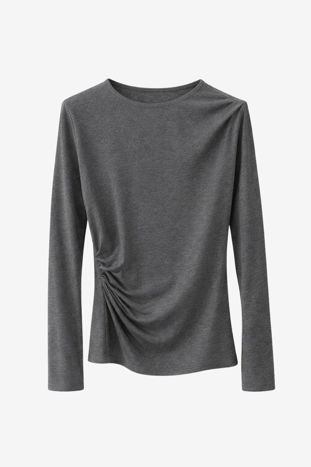 Ari cotton top | Grey Melange