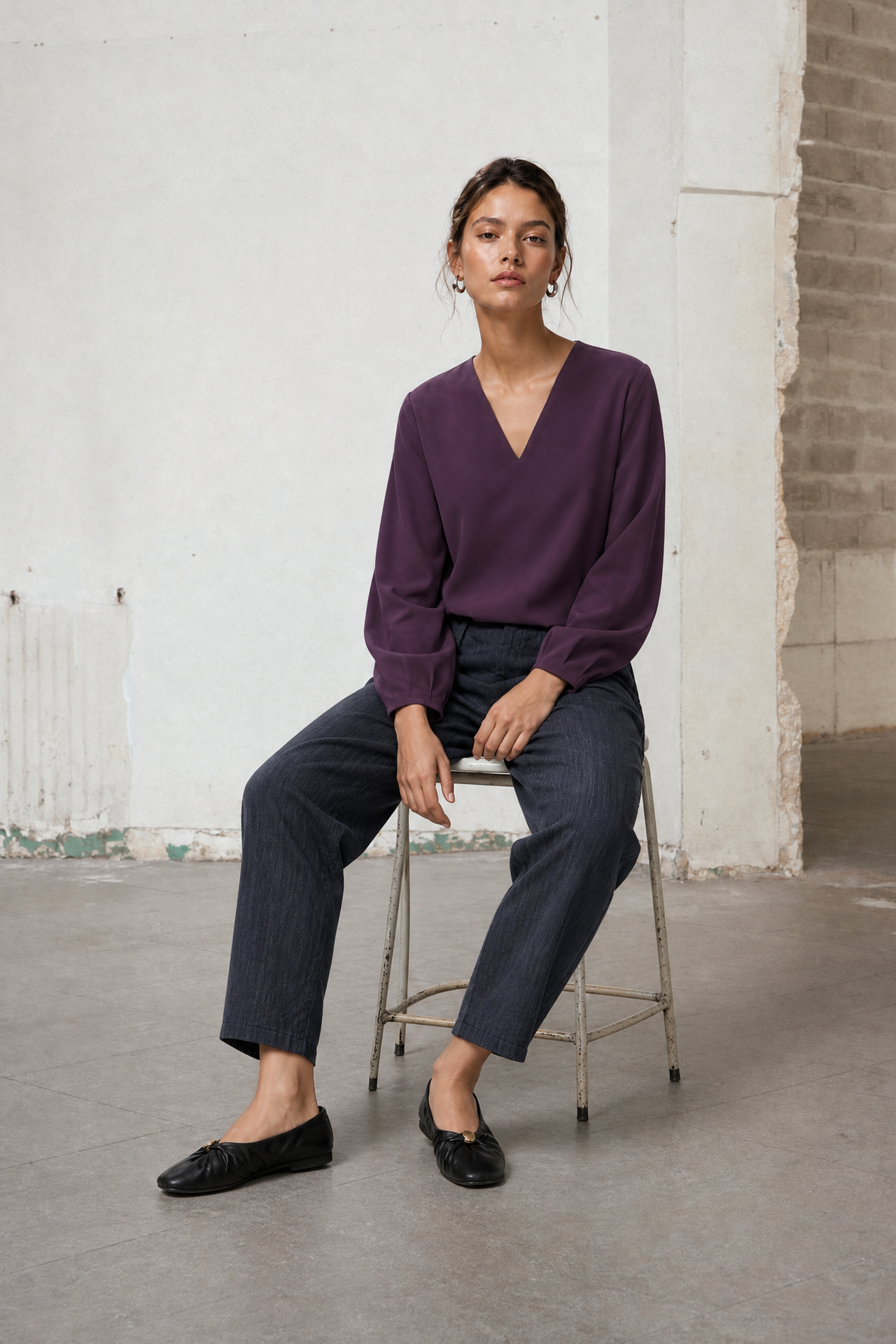 Aria top technical jersey | Cherry