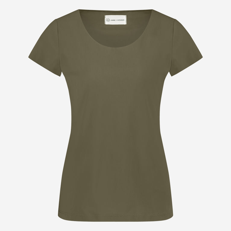 T shirt Sara Easy Wear Technical Jersey | Army