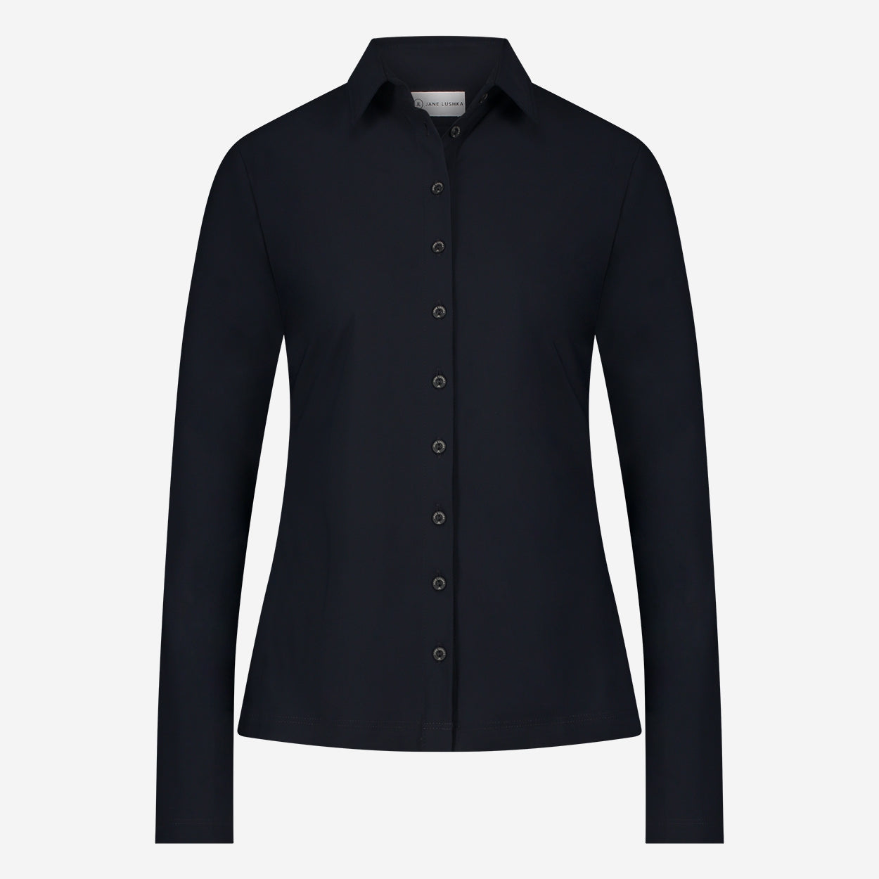 Blouse Betty easy wear Technical Jersey | Blue