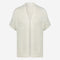 Openwork knit with sequins cardigan 9081 | White