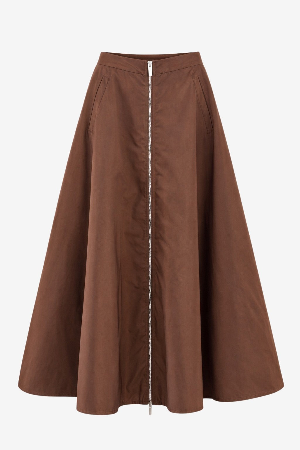 Bardolino taffeta zipper skirt | Ohra