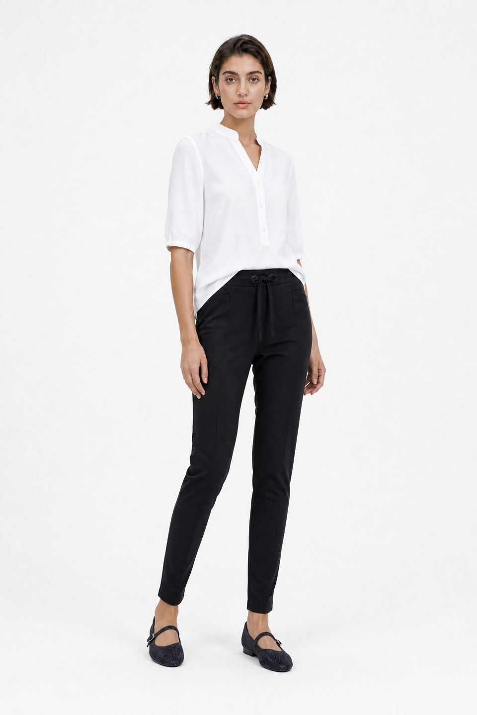 Blouse Bella Technical Jersey | White