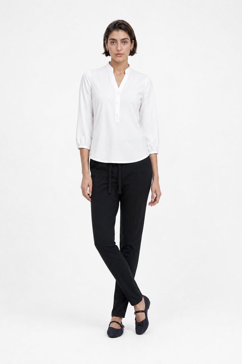 Blouse Bella Technical Jersey | White