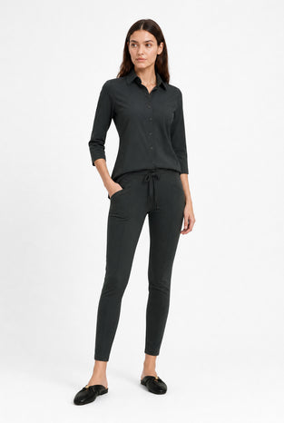 Pants Idris Technical Jersey | Grigio Notte