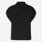 Coarse Boucle vest | Black