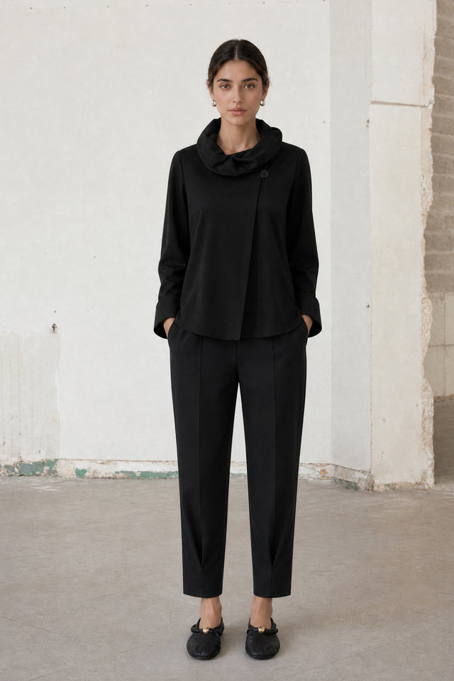 Umbretto pants technical jersey | Black