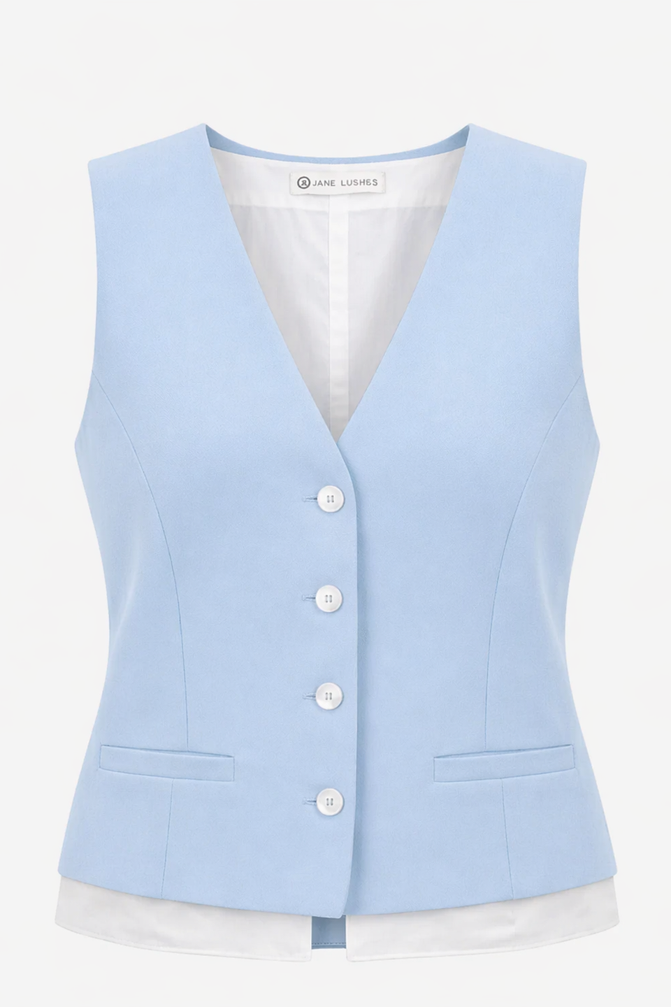 Kay structure tech jersey vest | Light Blue