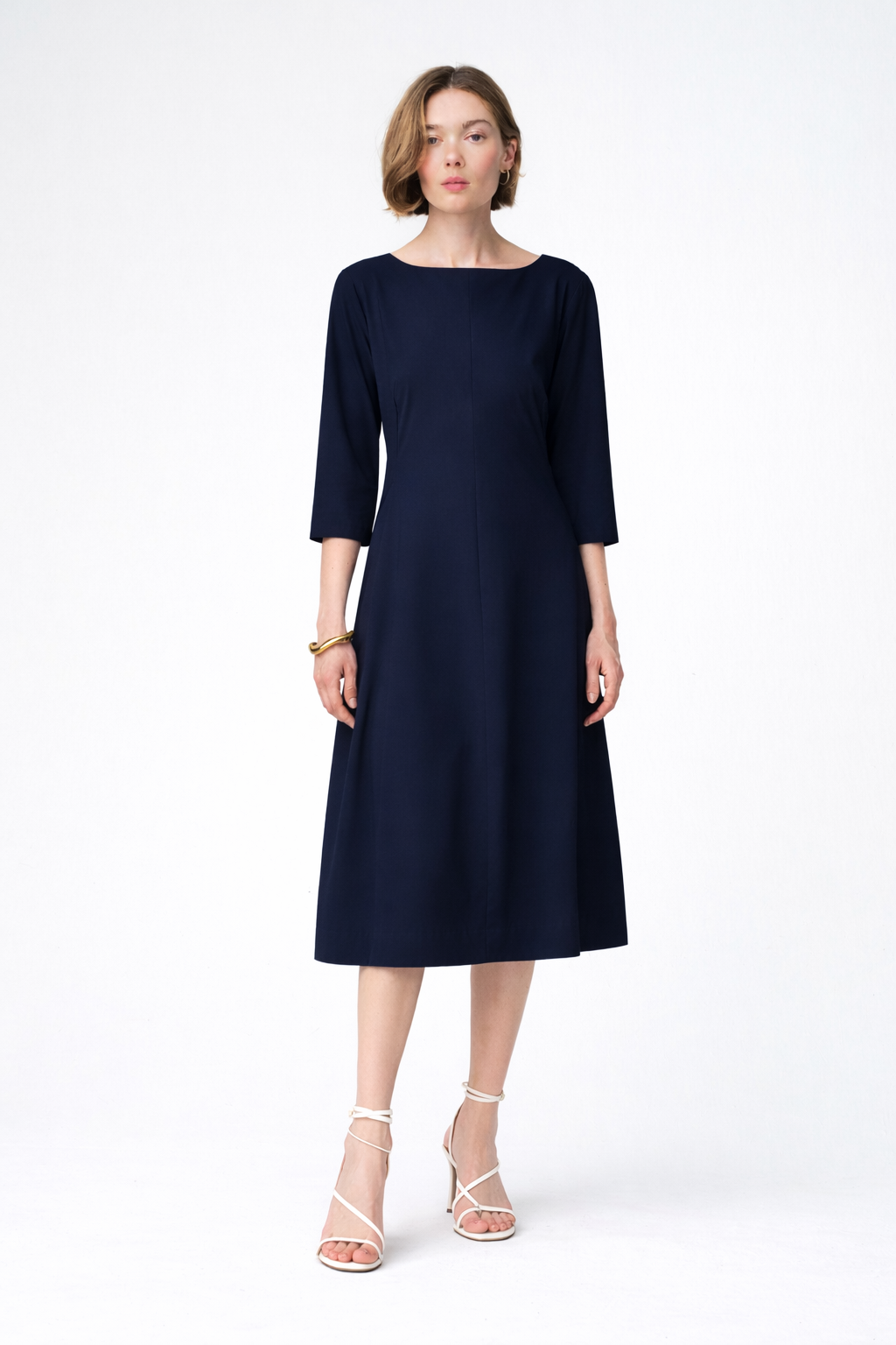 Asola dress technical jersey | Blue