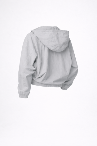 Asuka tafeta jacket | Light Grey