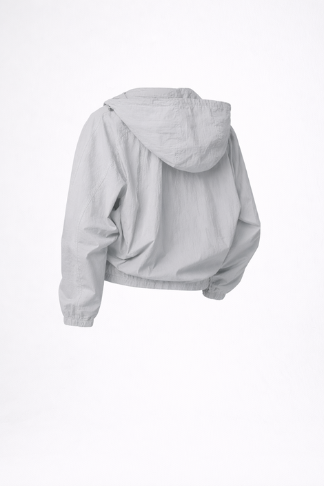 Asuka tafeta jacket | Light Grey