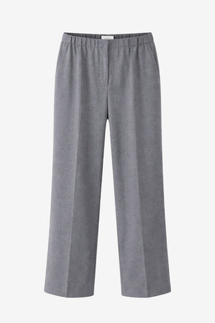 Raven viscose blend pants | Grey
