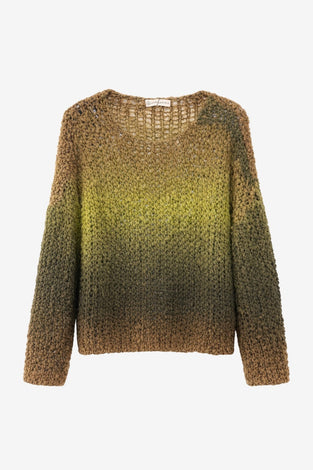 Cozy colour block pullover FA265 | Multi