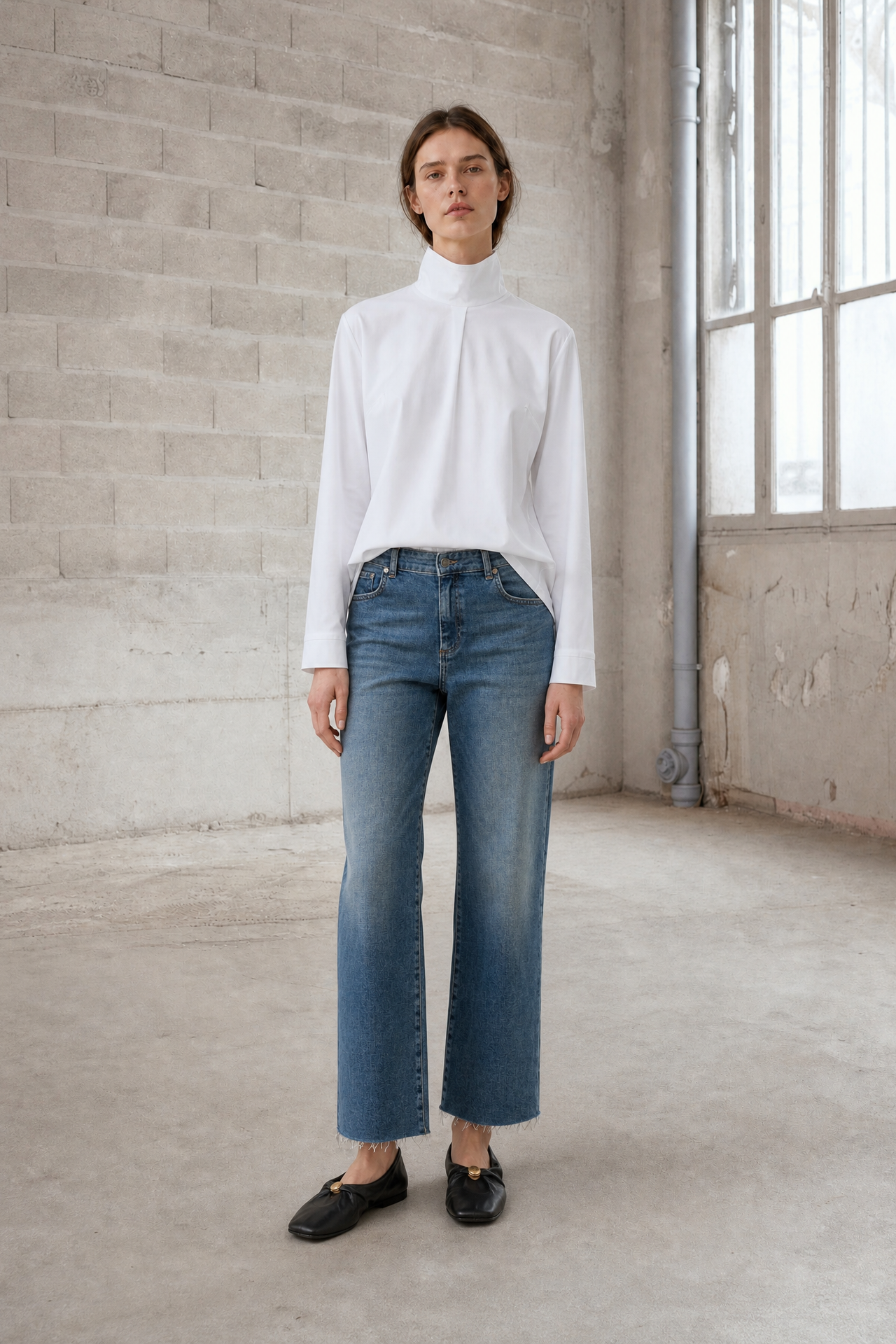 Dolche Vita top technical jersey | White