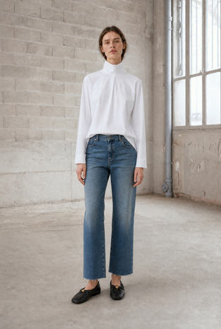 Dolche Vita top technical jersey | White