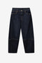 Dramak ultimate barrel jeans | Dark Blue