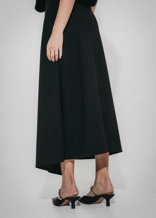 Emilia skirt Sensitive tech fabric | Black