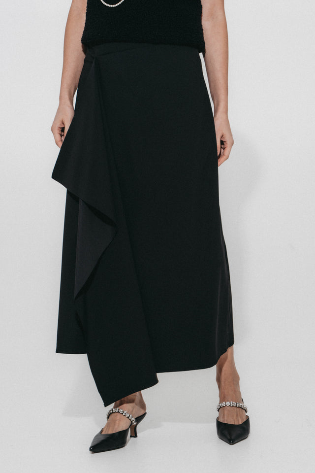Emilia skirt Sensitive tech fabric | Black