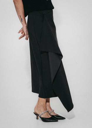 Emilia skirt Sensitive tech fabric | Black