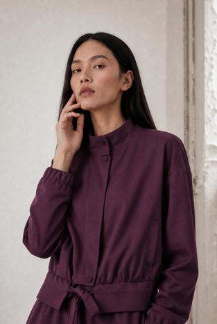 Ian jacket technical jersey | Cherry