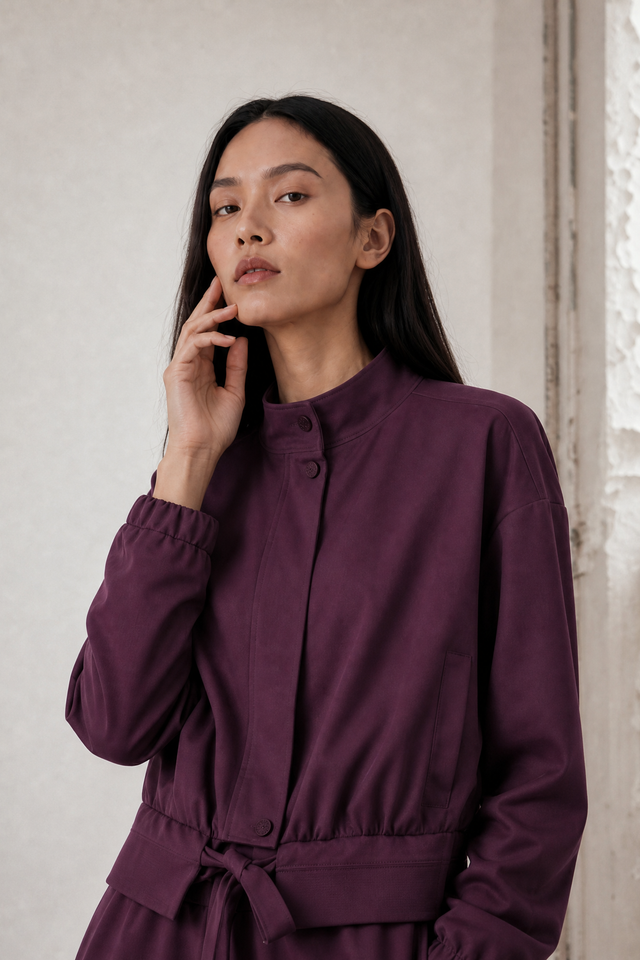 Ian jacket technical jersey | Cherry