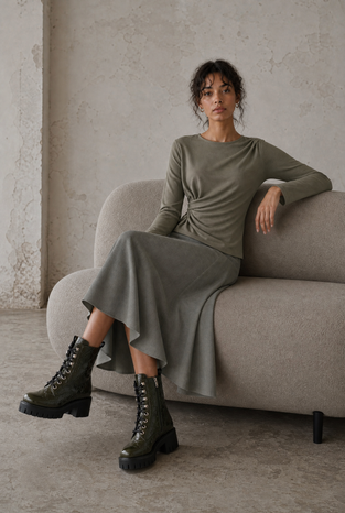 Ari cotton top | Army