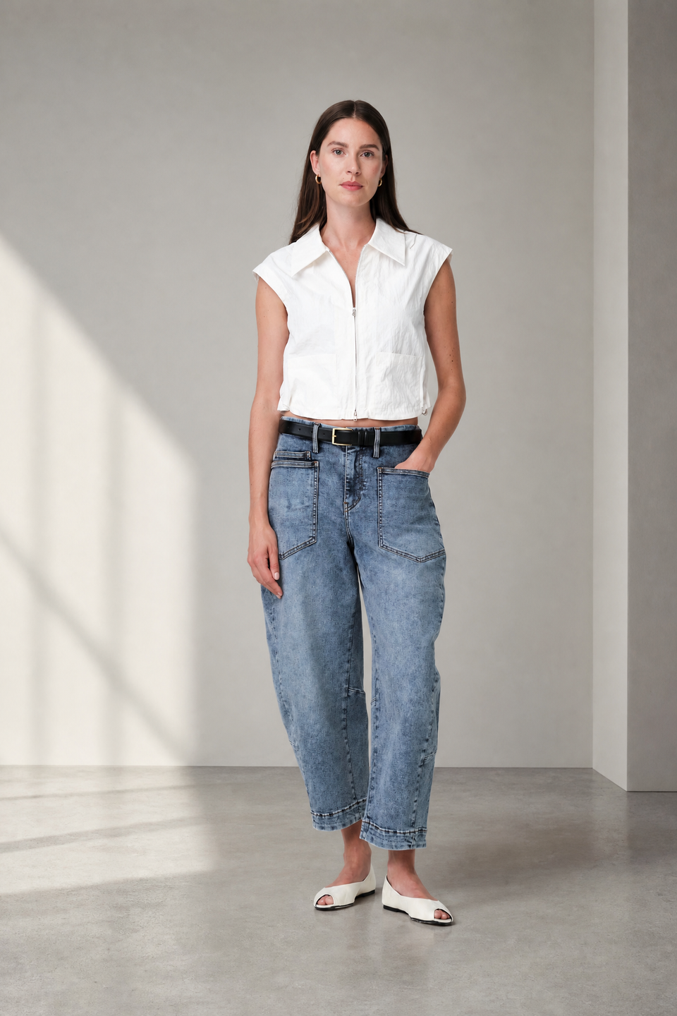 Emiko taffeta jacket | Off White