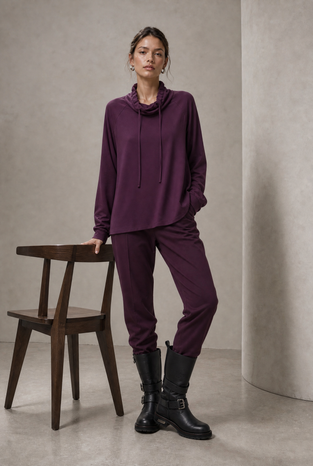 Maren top technical jersey | Cherry
