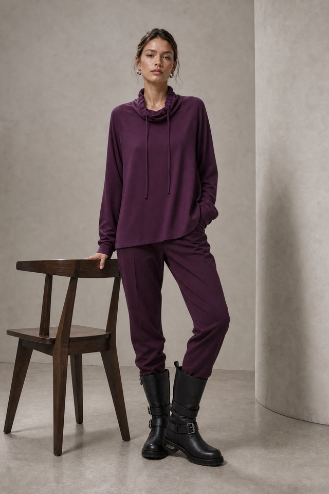 Maren top technical jersey | Cherry