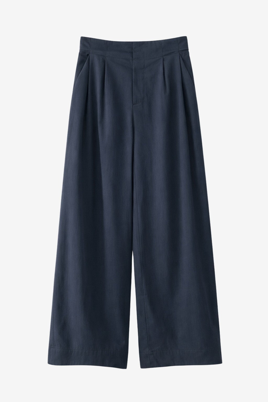 Harlow cotton fancy pants | Navy
