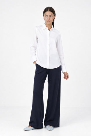 Ivona blouse technical jersey | White