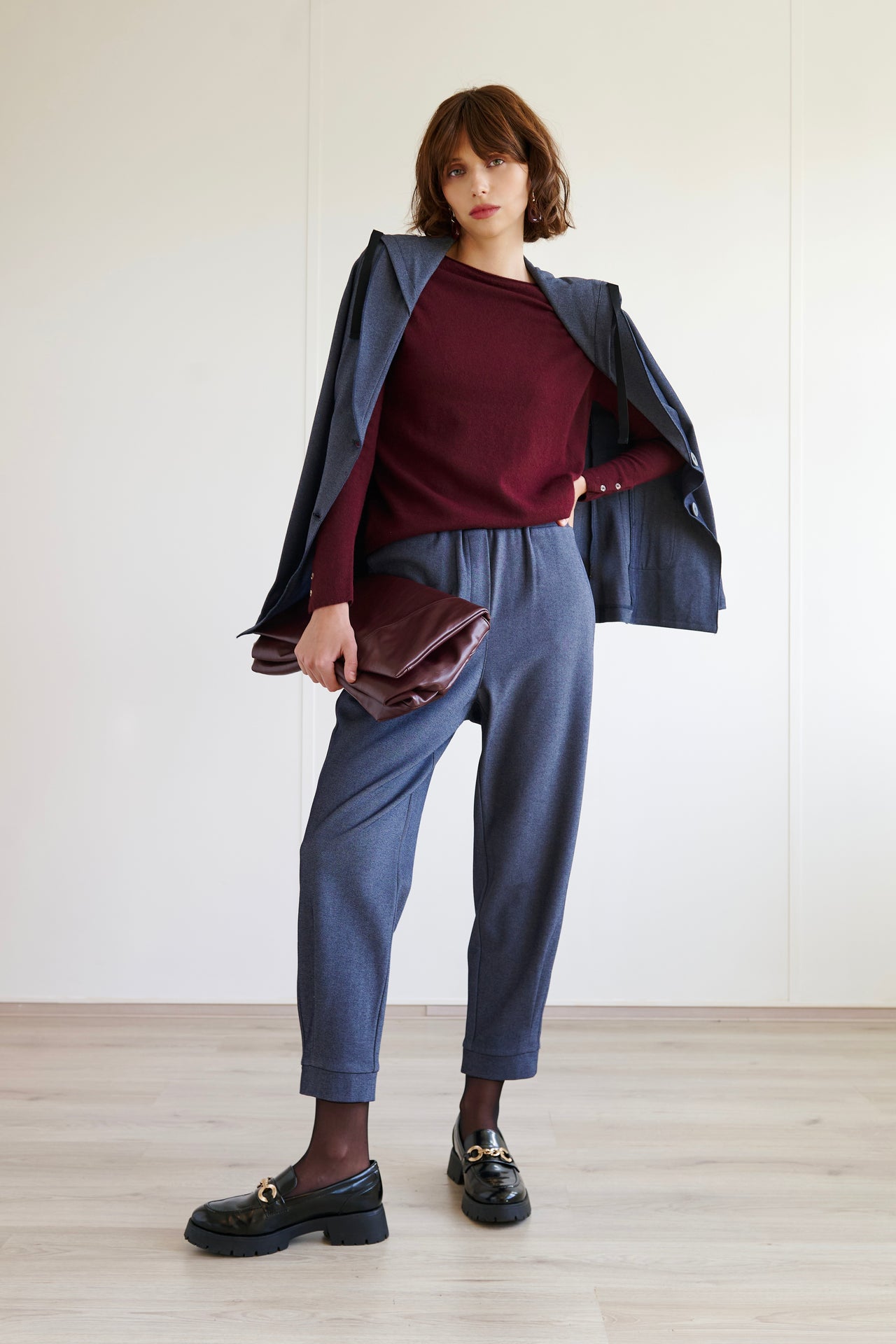 Primo viscose elastane pants | Denim