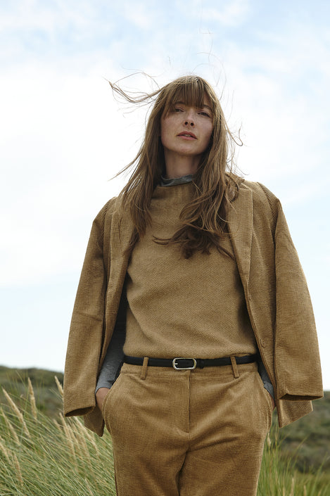 Alpaca Vest H24179 | Camel