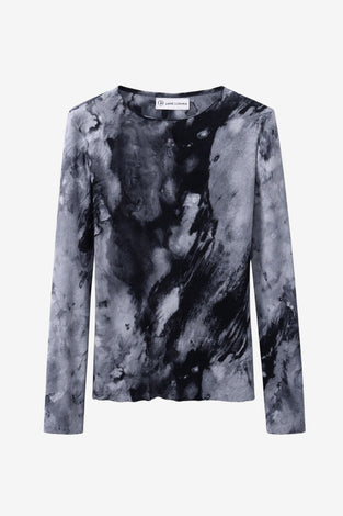 Janette allover print top | Allover