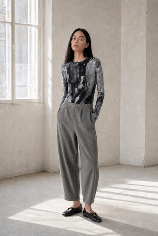 Janette allover print top | Allover