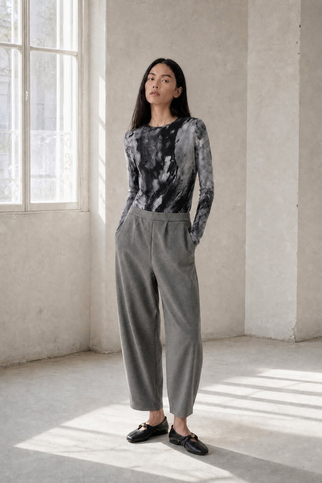 Janette allover print top | Allover