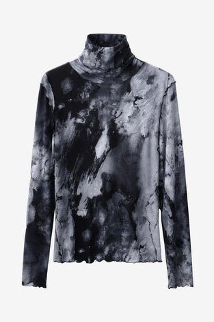 Janice allover print top | Allover