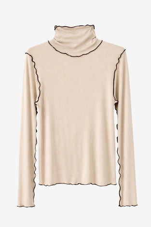 Janice viscose top | Capuccino