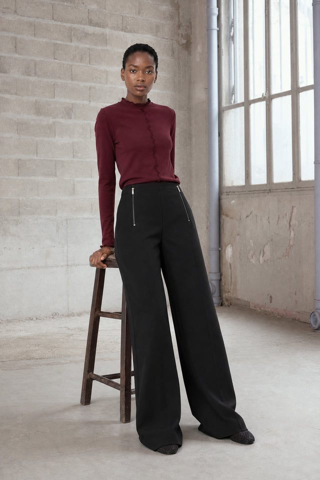 Zippo pants technical jersey | Black