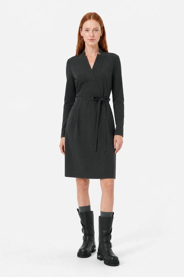 Dress Kelly Technical Jersey | Grigio Notte