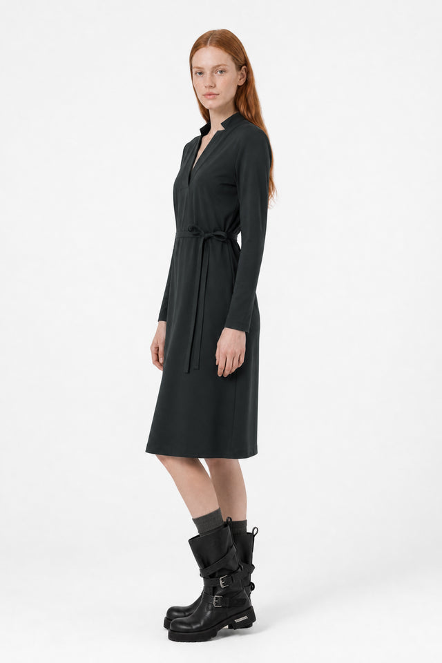 Dress Kelly Technical Jersey | Grigio Notte