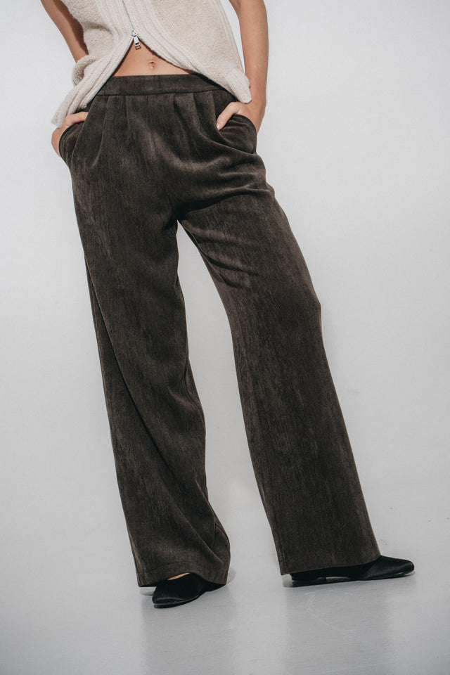 Pierangelo chevron wide-leg pants | Army
