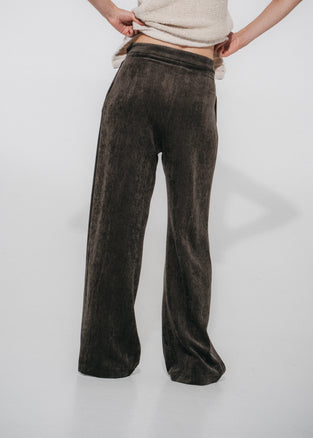 Pierangelo chevron wide-leg pants | Army