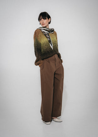 Cozy colour block pullover FA265 | Multi